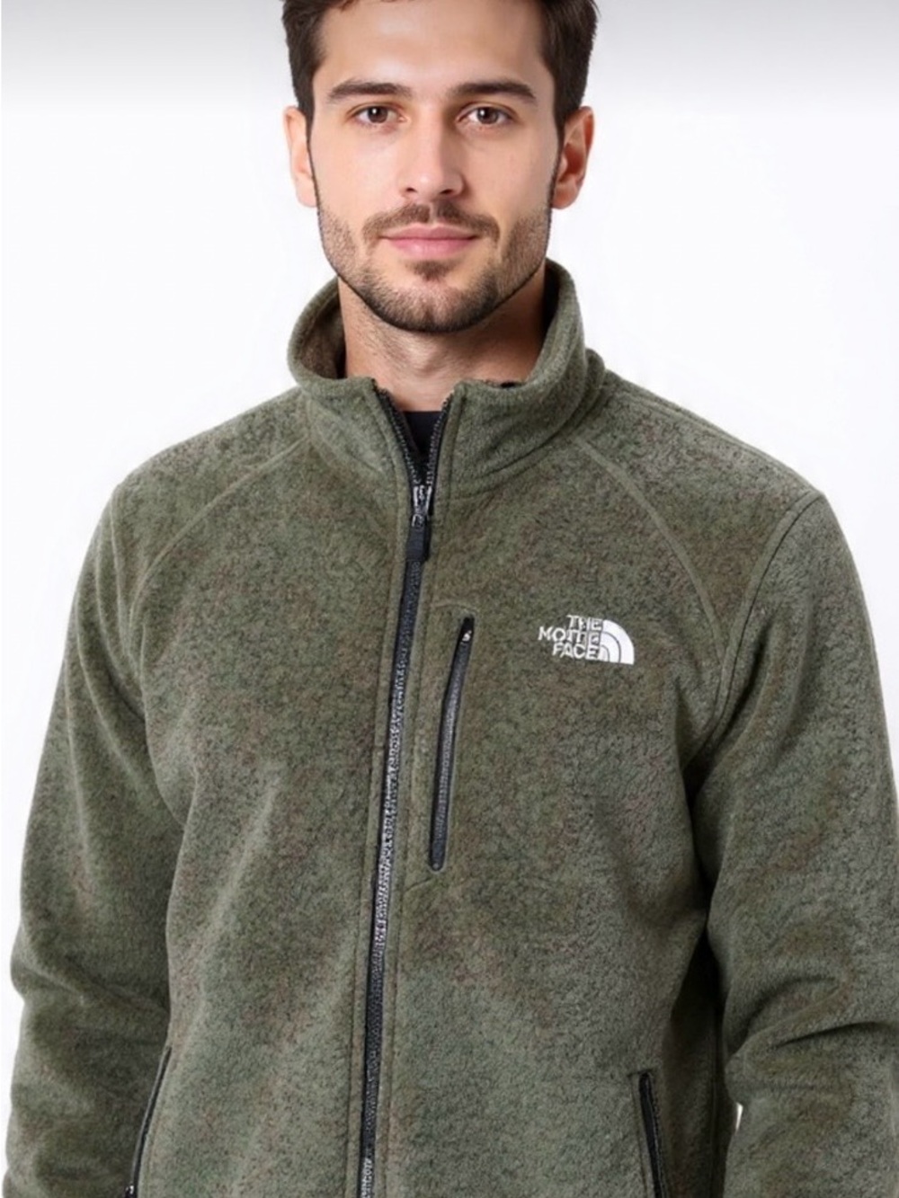 The North Face Olive Fleeced Jacket